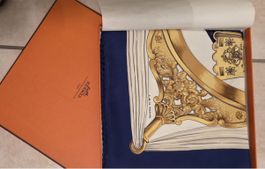 Carré Hermès en soie "Etriers" - Neuf