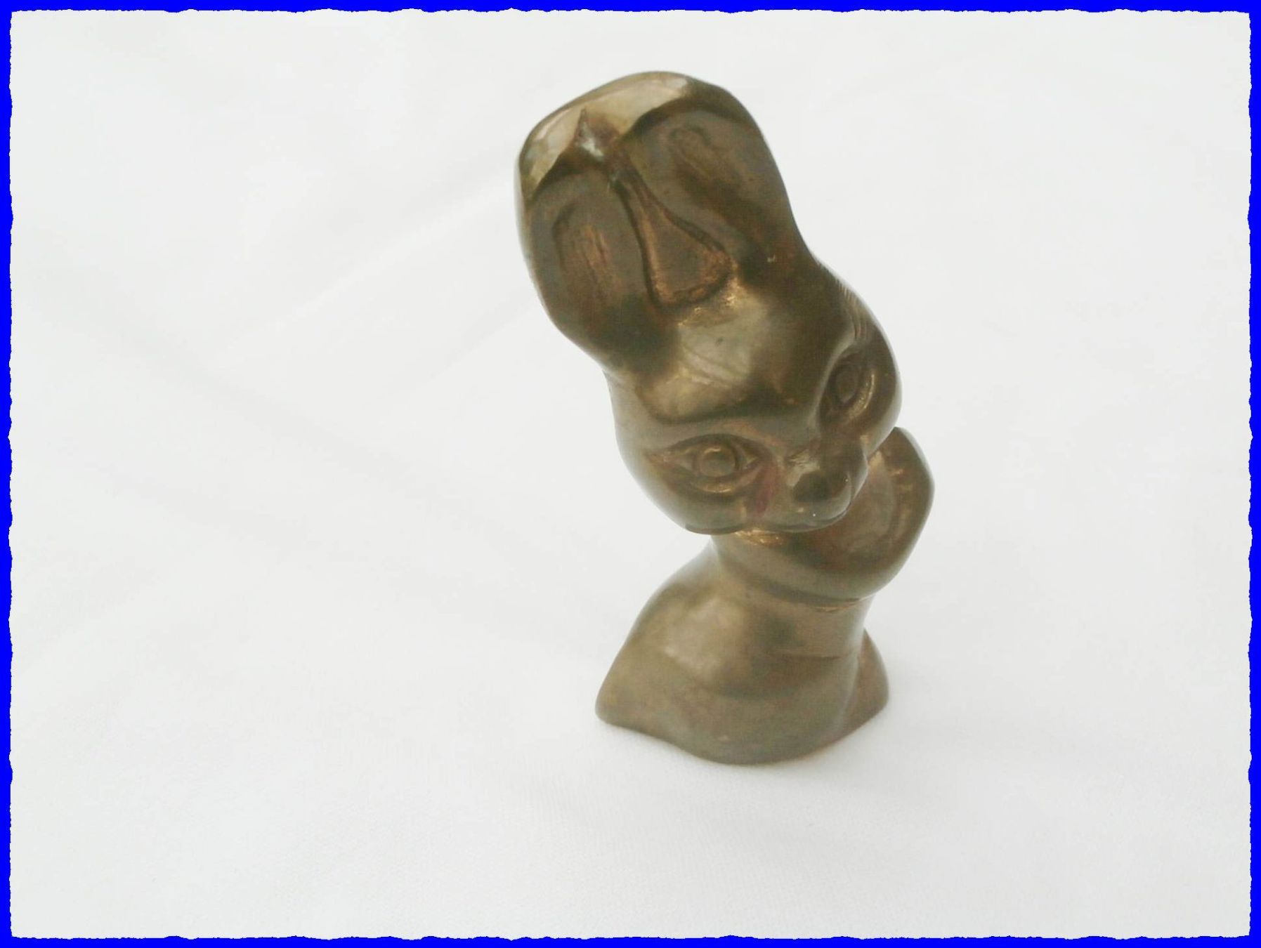 Statuette: HASE aus Messing - 9 cm – Usato da Worblaufen venduto da Re_mo81 3