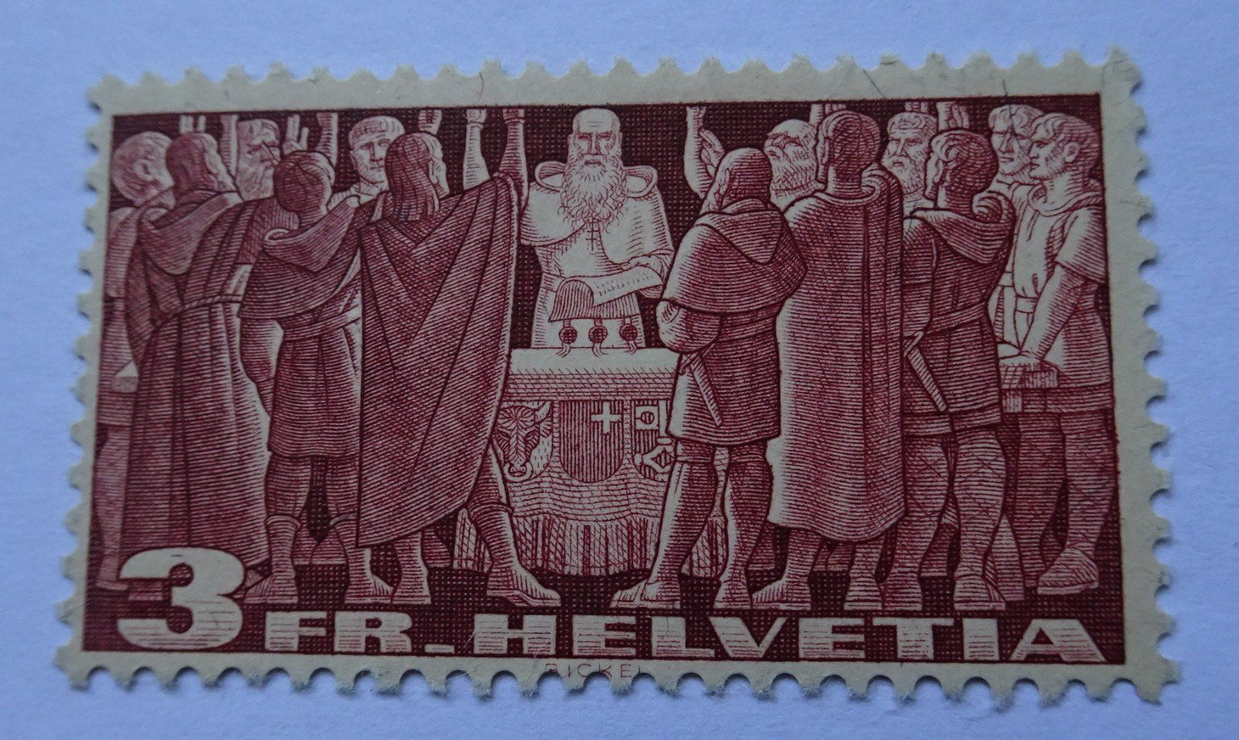 Tous les timbres: 1942*  TYP W – Neuf (Voir description) à Aadorf par Chnorli-Furz
