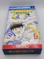 Captain Tsubasa 4 IV SNES Super Famicom Japan OVP