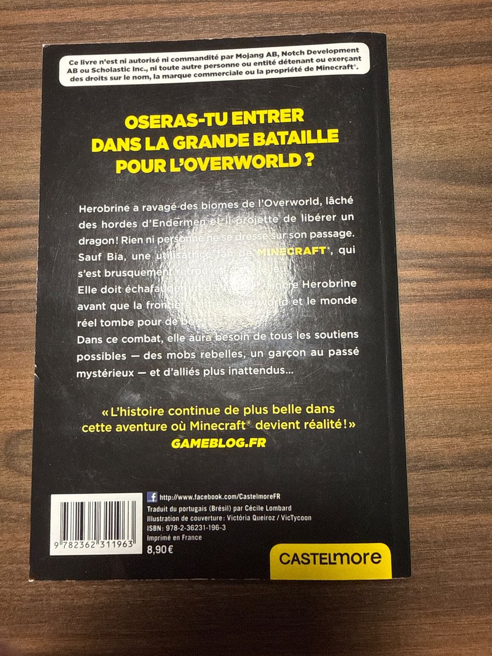 Libri: La Vengeance De Herobrine : Minecraft – Nuovo (secondo la descrizione) da Châtelaine venduto da jas_9wnr 1