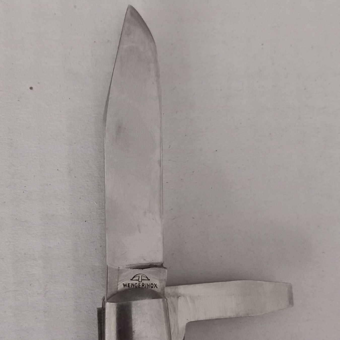 Wenger Taschenmesser: Wenger Sackmesser, Holzgriff, Vintage Swiss made wengerinox  – Gebraucht aus Rebstein von Zauberwelt14 2
