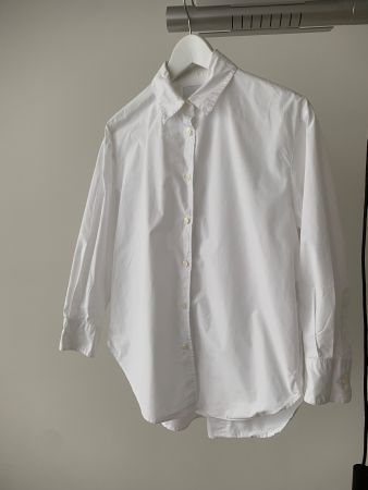 Weisse Bluse Hemdbluse / Collectif mon Amour / S