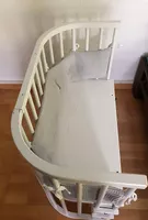 Beistellbett inkl. neuwertiger Matratze 