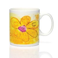 PAVA more flowers-yellow Becher Tasse