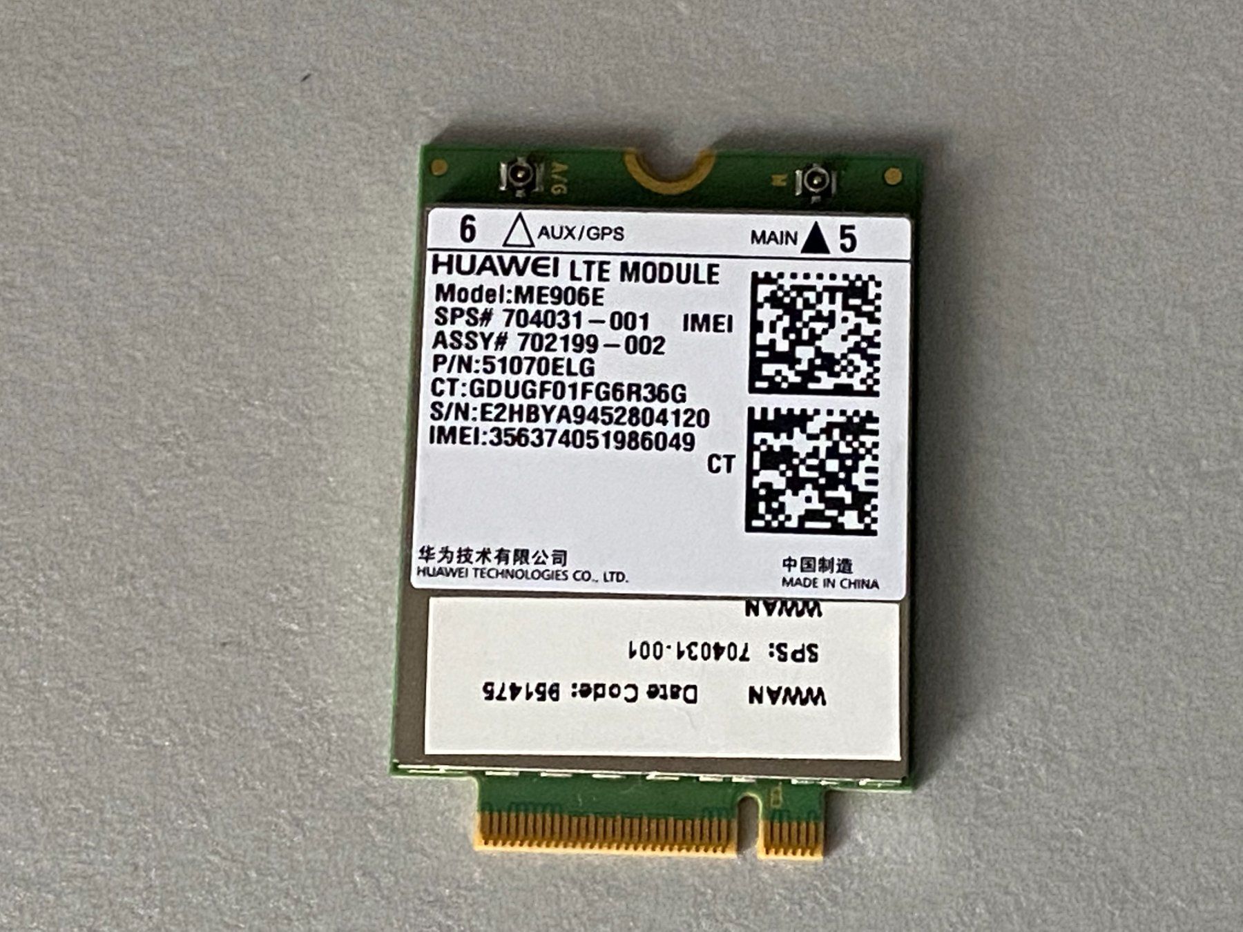 Hewlett Packard Notebook: Huawei LTE Modul ME906E – Usato da Langwiesen venduto da Restposten-24 6