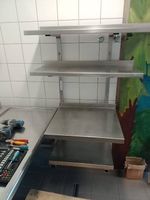 Etagère inox murale