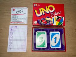 Tolles Spiel Uno Deluxe von Mattel komplett