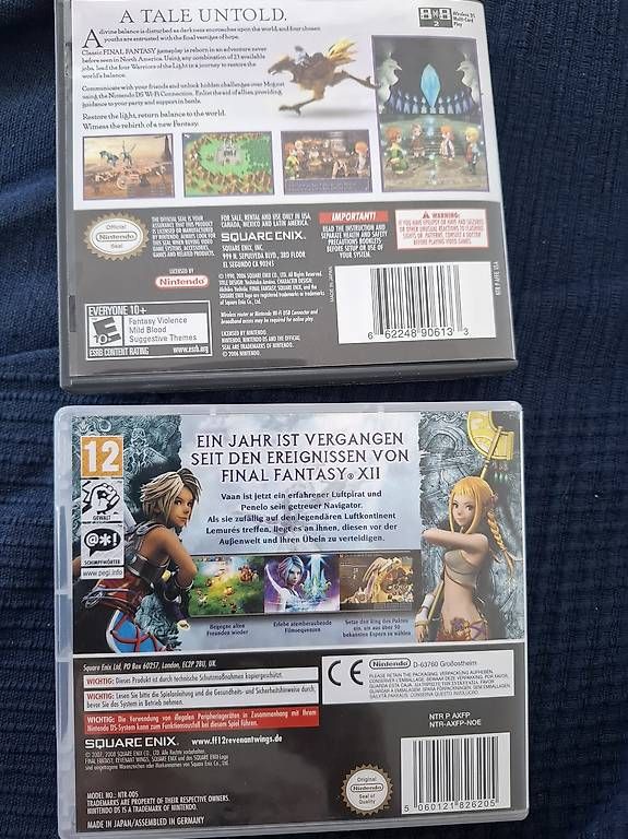 Giochi: Final Fantasy für Nintendo DS – Usato da Dielsdorf venduto da cmo_c6hy
