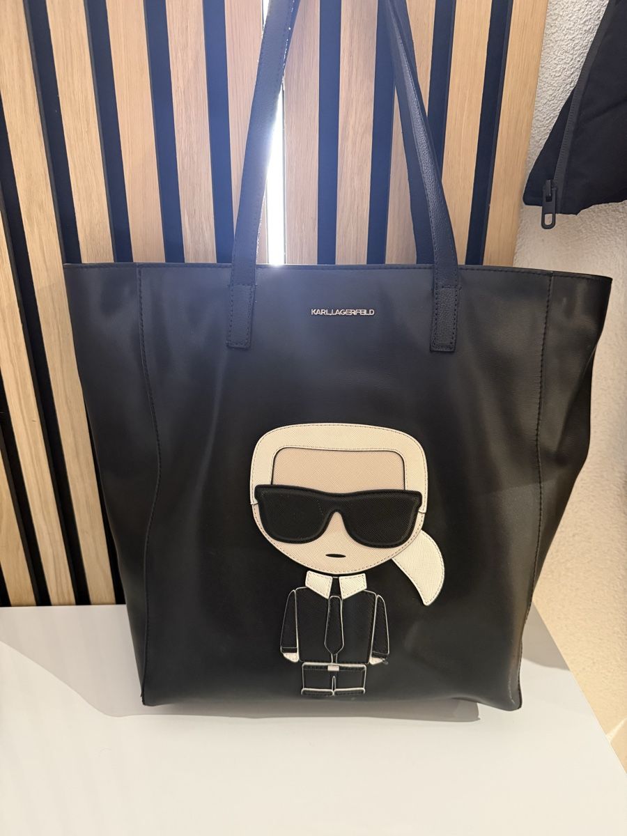 Karl Lagerfeld Borse da donna: Karl Lagerfeld Shopper - Schwarz Top! – Usato da Birmensdorf ZH venduto da nin_dx7y 1