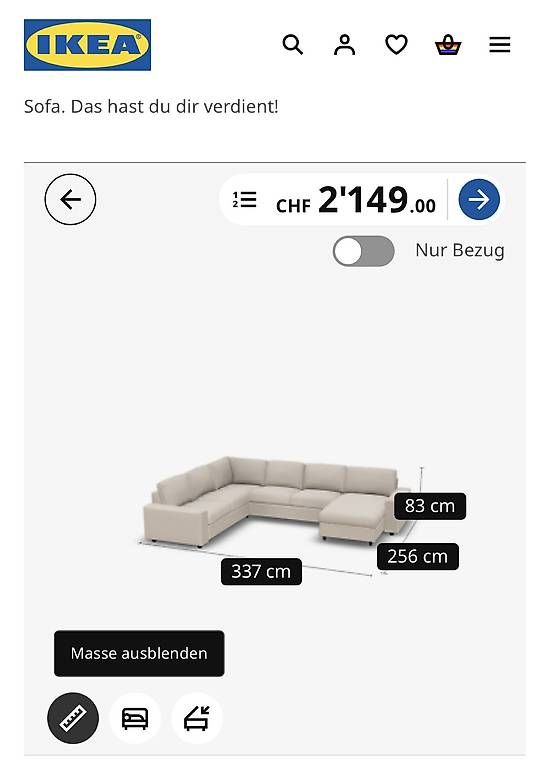 Ikea Divani: IKEA Ecksofa mit Stauraum – Usato da bülach venduto da ane_6dx9 4