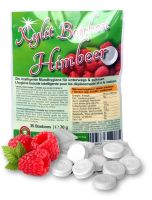 5 x Birkenzucker Bonbons mit Xylit - HIMBEERE, 35 Stk, 70g
