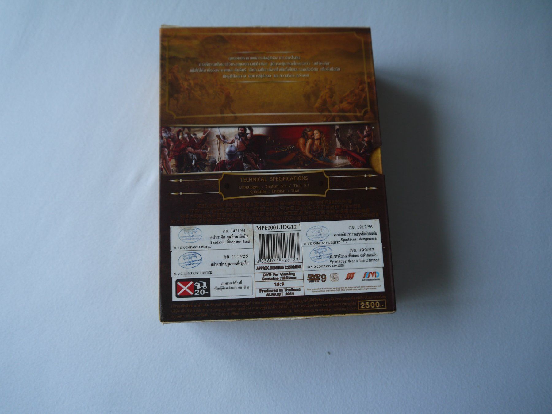 Tutti i DVDs: SPARTACUS - The Complete Collection - Staffel 1 - 4 – Usato da Hagendorn venduto da Blaf 3