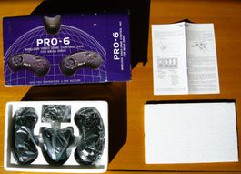 Wireless Controllers/manettes PRO-6 pour MEGA DRIVE I/II