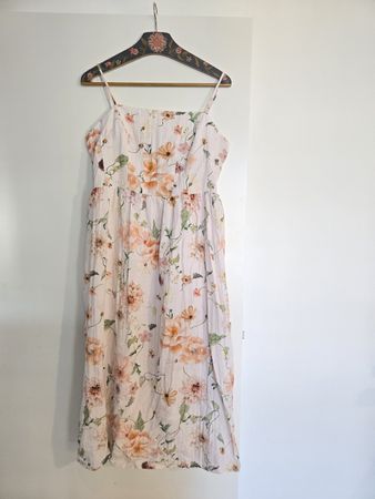 H&M Kleid Sommerkleid Blumenmuster Grösse L, Top Zustand!
