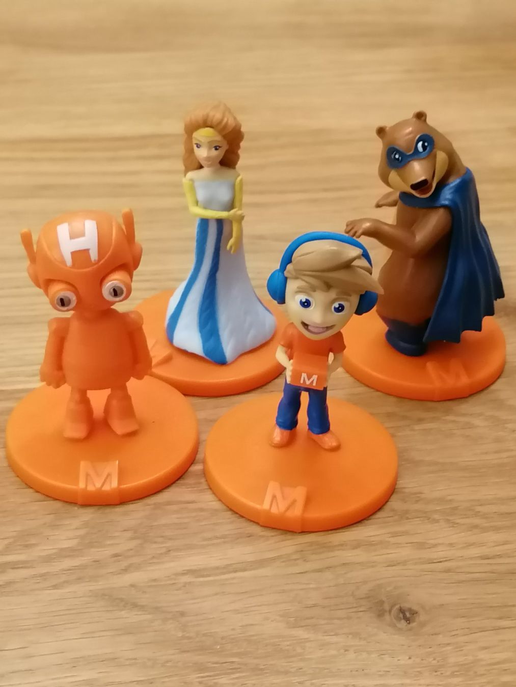 Audiolibri: Storymania Migros Figuren - 4 Stk. – Usato da Basel venduto da vintagecollector