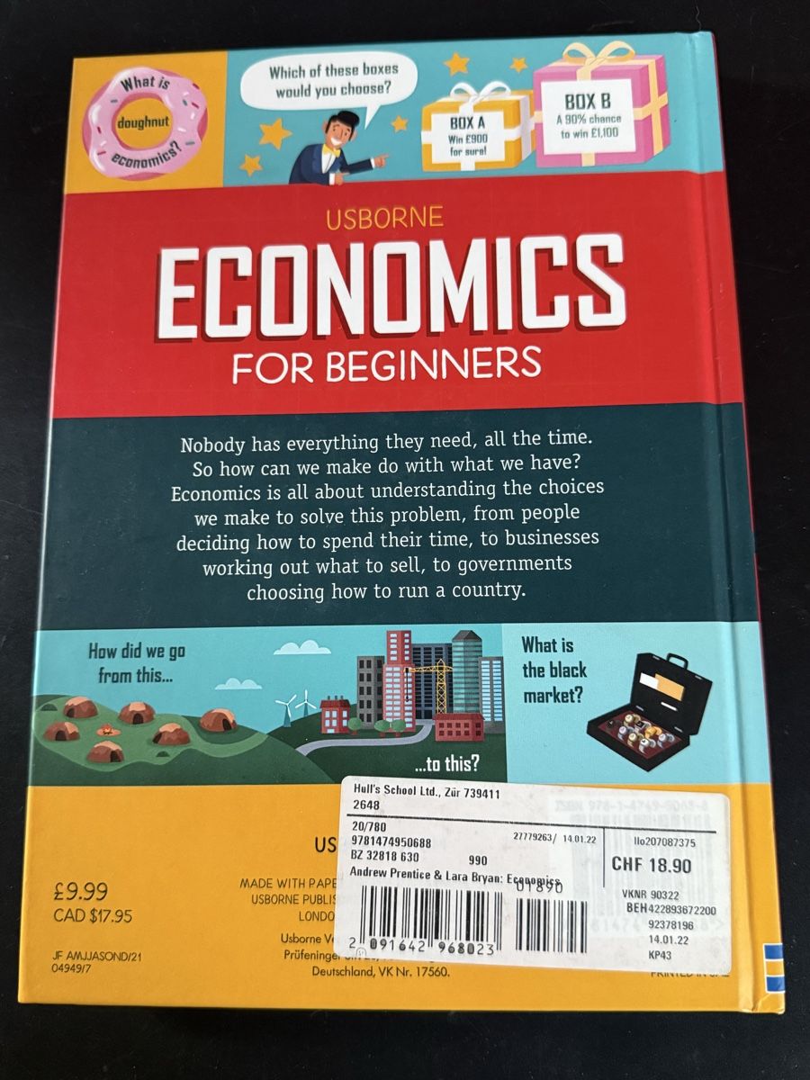Bücher: Economics for Beginners – Neu (gemäss Beschreibung) aus Thalwil von MB-7 1