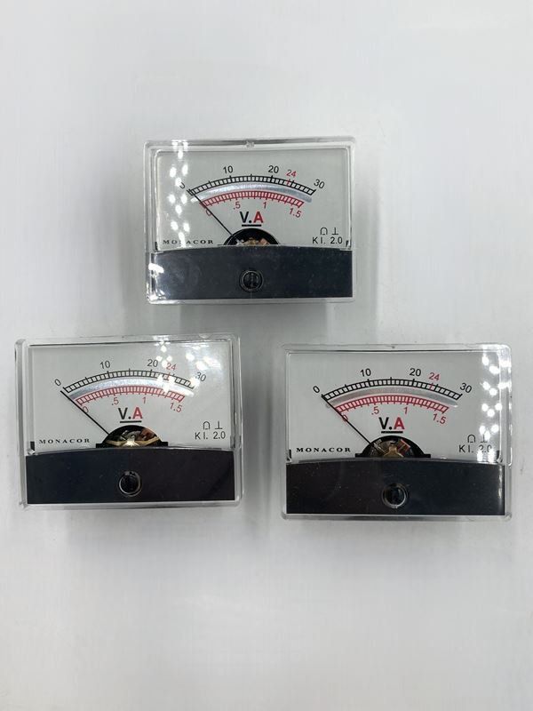 Monacor Misurare: MONACOR | Volume Meter | IS-26 | PM2 | 3er Set – Nuovo (secondo la descrizione) da Wittenbach venduto da Restwert_St-Gallen 1