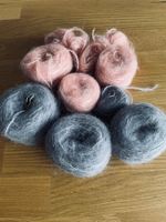 Lot de pelotes de Mohair Tiber