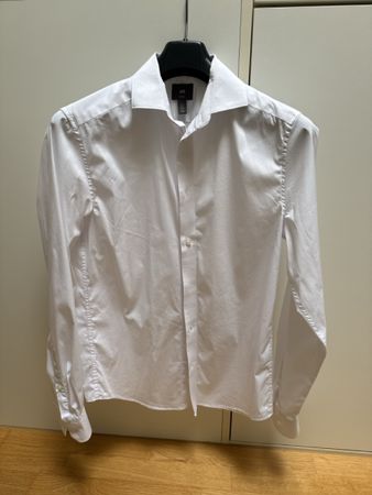 Hemd weiss Langarm Gr. S