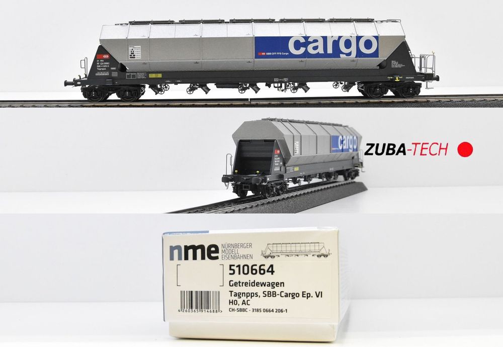 NME 511640 + 511641 Set 2 Getreidewagen NACCO Lotos DC