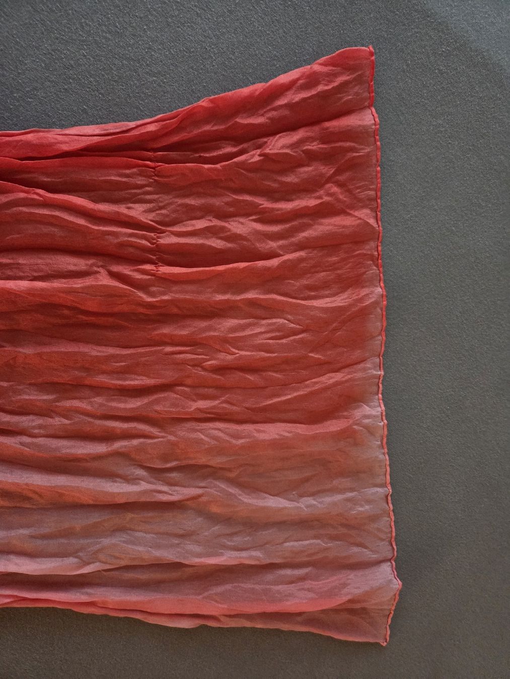 Foulard & Sciarpe: Rötlich-oranger Schal oder Halstuch – Nuovo (secondo la descrizione) da Rickenbach-Sulz venduto da Bacardibabe 1
