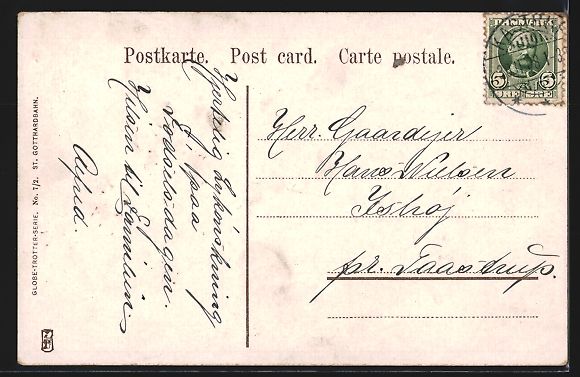 Cartoline postali: Wassen, Ortschaft in der Berglandschaft – Usato da Berlin venduto da bartko-reher 1