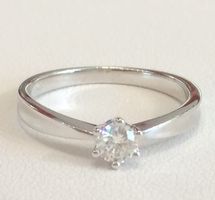 Solitär-Diamantring: 0.25ct. G/VS2, 18Kt, statt 2.190,- CHF