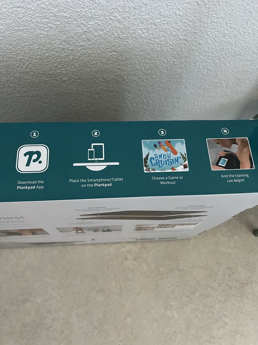 Plankpad Hometrainer: Plankpad Pro, neu und unbenutzt  – Nuovo e nell'imballaggio originale da Thalheim venduto da karmabis_ 2