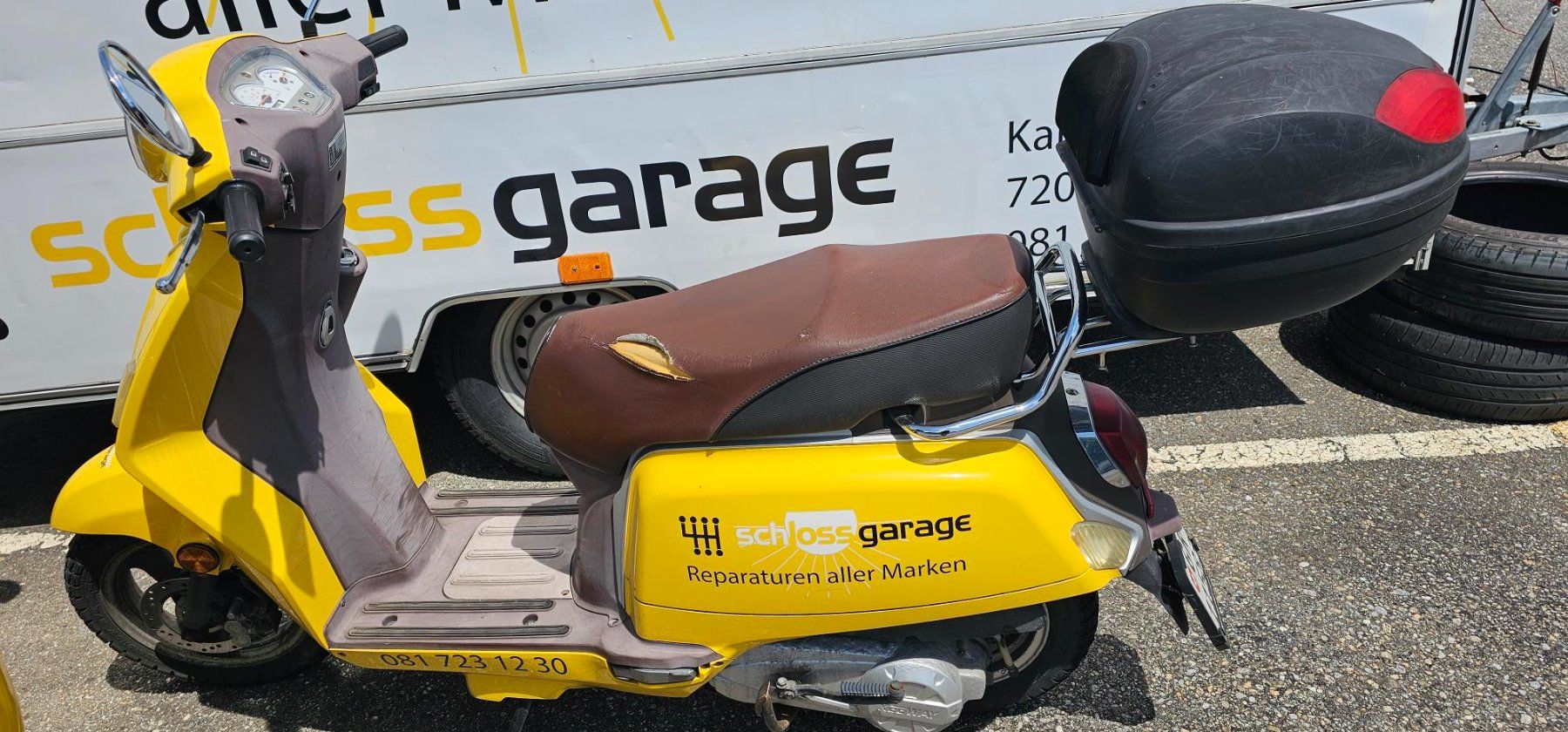 Tell Scooters: Zahara Tell 125 Roller – Gebraucht aus Landquart von Schloss010 1