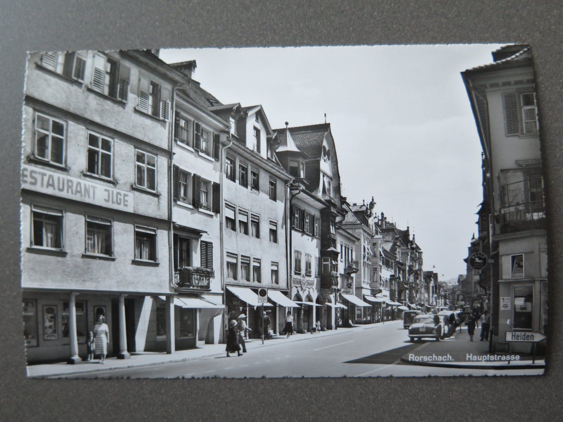Cartoline postali: RORSCHACH - HAUPTSTRASSE – Usato da Wittenbach venduto da lipasal