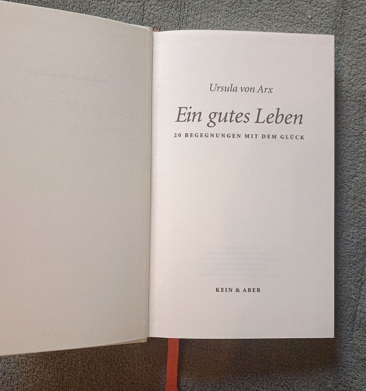 Libri: Ursula von Arx: Ein gutes Leben – Usato da Aarburg venduto da mat_66gq