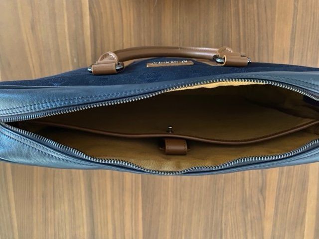 Valigie & Borse: Sehr schöne Grosse Aktentasche blau – Usato da Winkel venduto da Sergiom 2