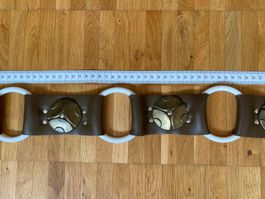 Gürtel Damen Leder Länge 75 cm Grösse XS-S, Breite 6cm