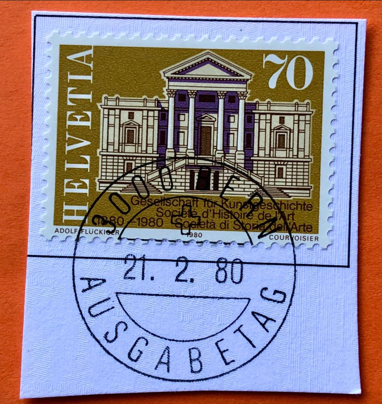 Tutti i francobolli: Nr.638 Sonderpostmarken GESTEMPELT BERN 1980    – Usato da Aarau venduto da Billa007