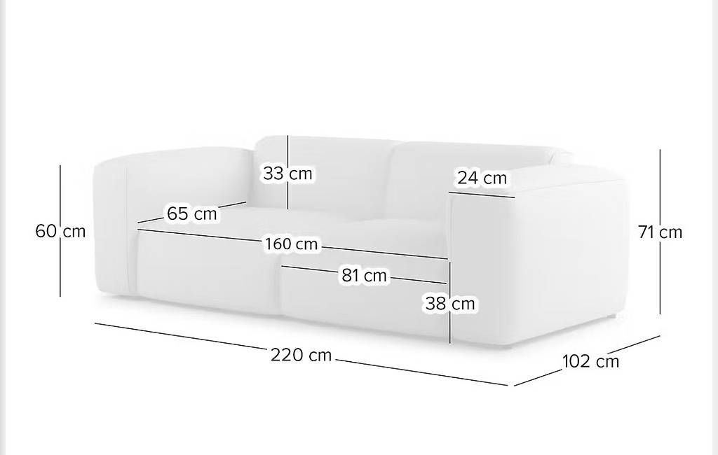 Divani: 2-Sitzer Sofa HUDSON – Usato da Hägendorf venduto da ala_m7zl 3