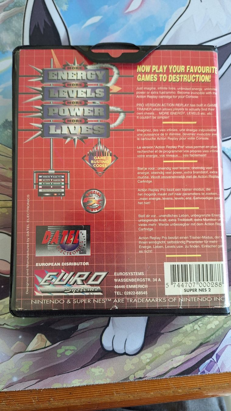 Giochi: Pro Action Replay 2 - SNES – Usato da Altstätten SG venduto da GGsGameshop 1