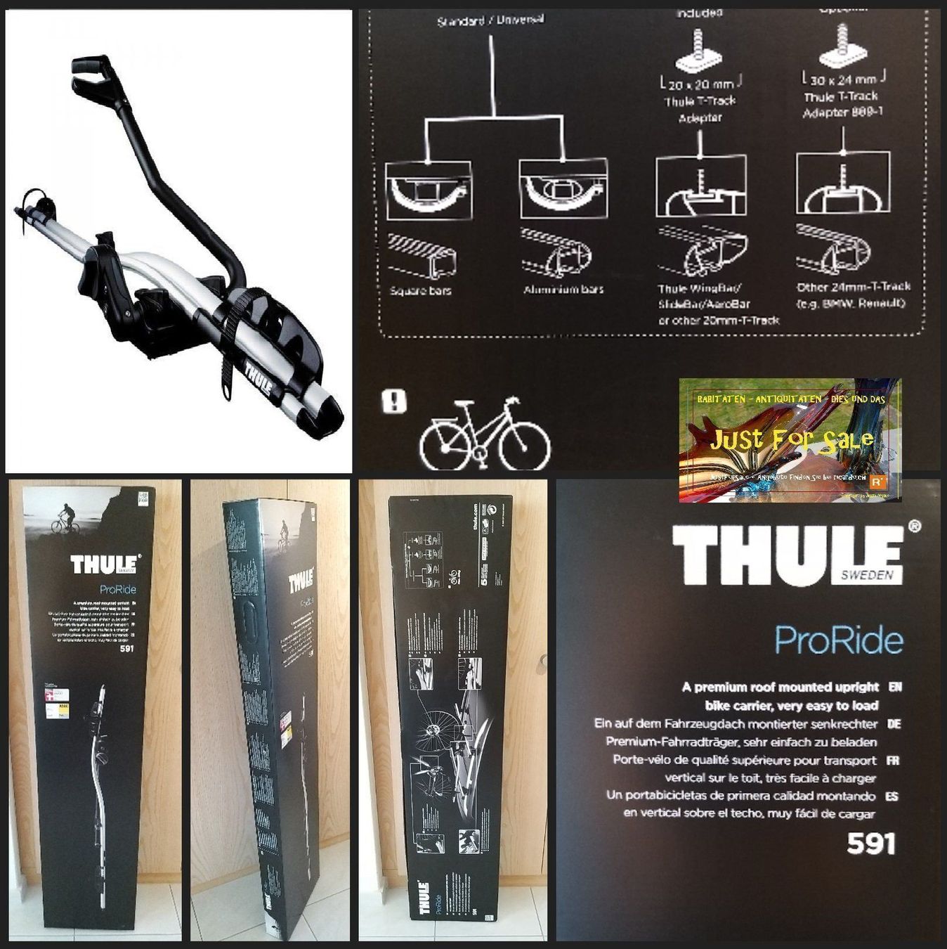 Thule Portapacchi: THULE WingBarEdge inkl. Montagesatz - NEU! – Nuovo e nell'imballaggio originale da Rotkreuz venduto da JustForSale 8