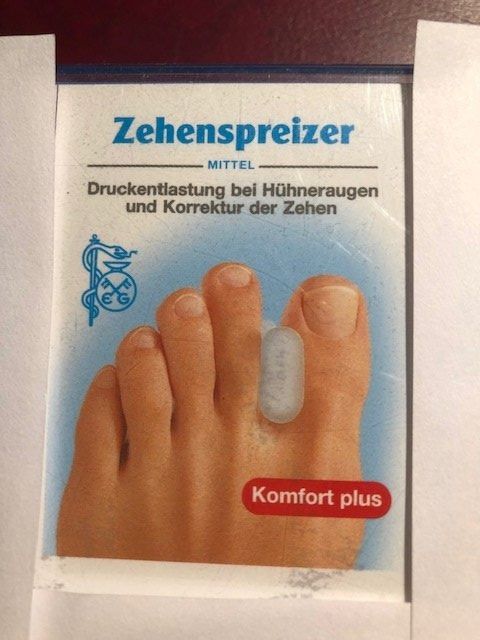 Pedicure: Zehenspreizer klein, mittel oder gross – Nuovo e nell'imballaggio originale da Nottwil venduto da Frontal 3