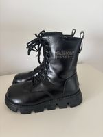 Schwarze Boots, Grösse 38