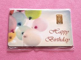 HAPPY BIRTHDAY - 1 GRAMM - OVP