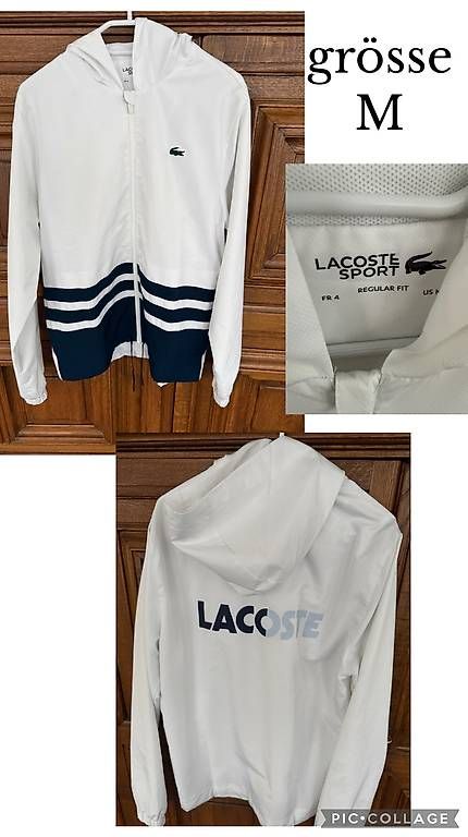 Giacche: Lacoste Jäggli Grösse M – Usato da dintikon venduto da Snopligu