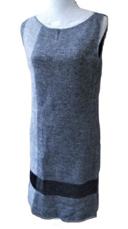 ca Gr 38 LA FÉE MARABOUTÉE Strickkleid ua 30%Mohair 10%Wolle