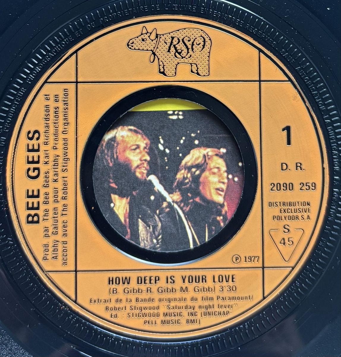Vinyles: Bee Gees - 45  "How Deep Is Your Love" VG+/VG+ – D'occasion à Neuchâtel par Deivid2 1