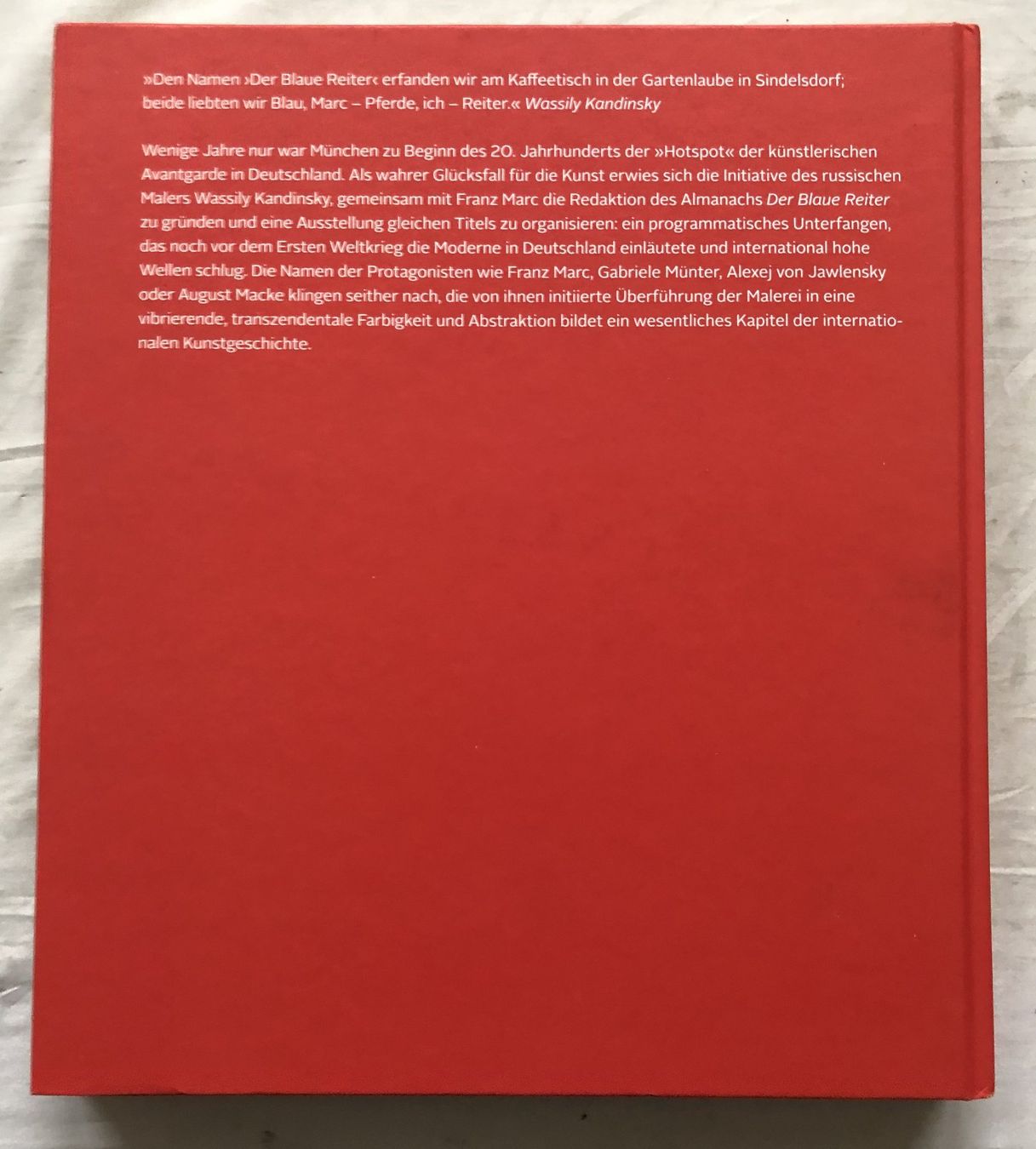 Libri: Kandinsky, Marc & Der Blaue Reiter - Kunstband – Usato da Schaffhausen venduto da durruti 7
