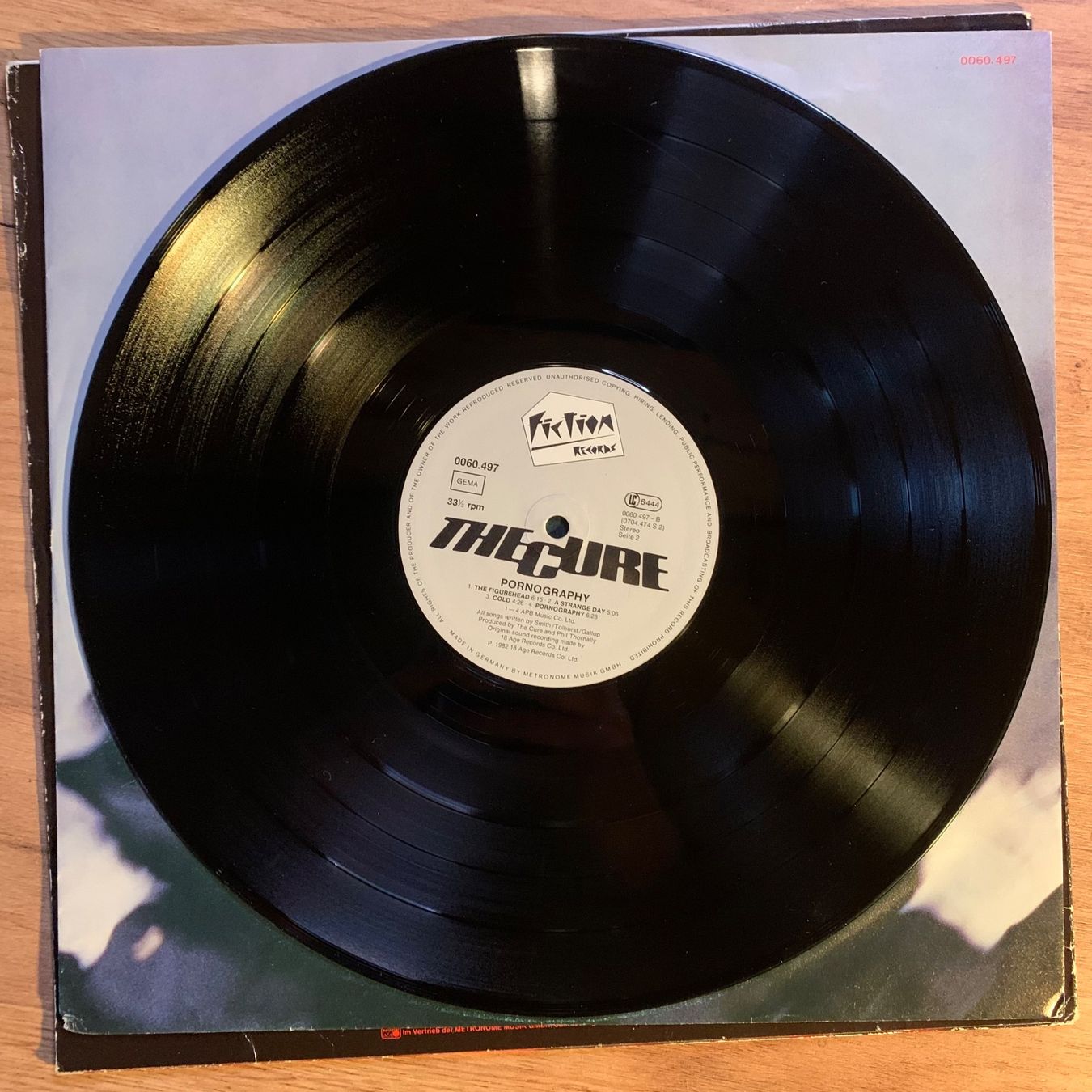 Dischi in vinile: THE CURE - PORNOGRAPHY...OG GER 1982...VG+/VG – Usato da Gals venduto da Diskopatshop 5