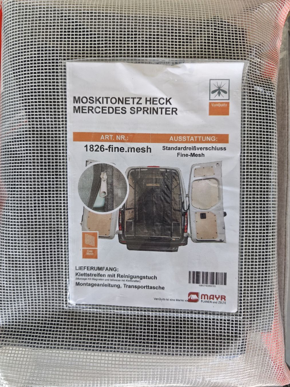 Tende: VanQuito Moskitonetz Mercedes Sprinter – Nuovo e nell'imballaggio originale da Weggis venduto da Mercedes_09