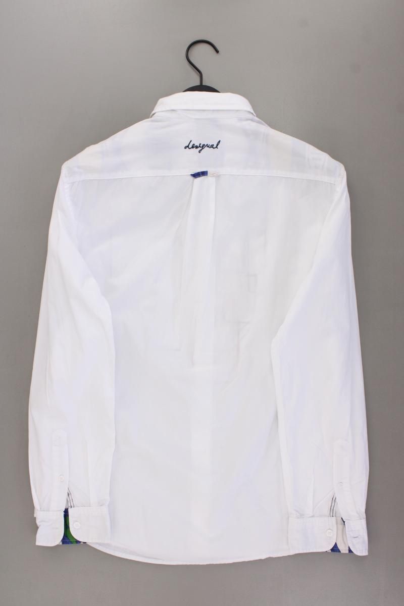 Chemises: Desigual Langarmhemd Gr. M weiß – D'occasion à Neustadt an der Waldnaab par SecondLifeFashion 3
