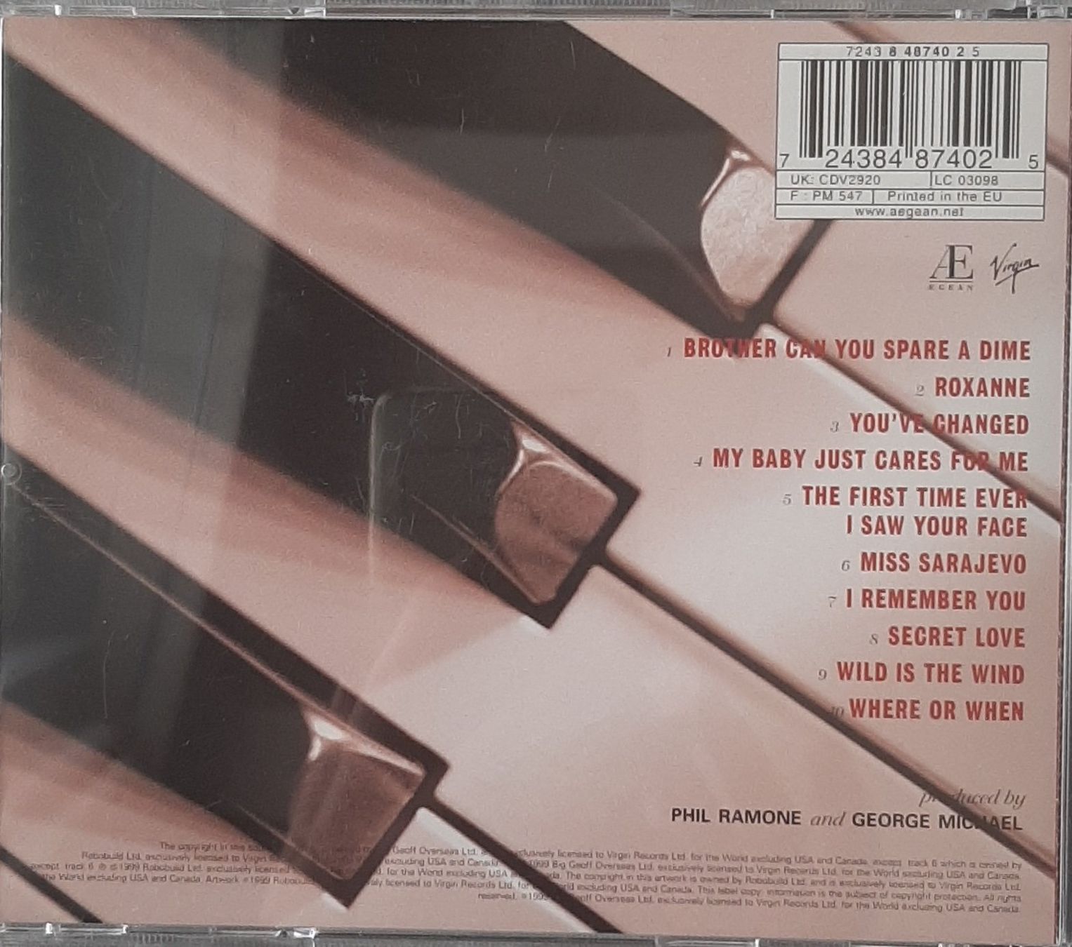 CD: George Michael Last Century – Usato da Zürich venduto da StaBla 1