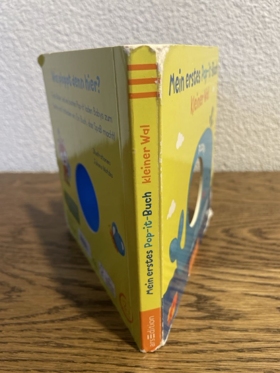 Libri: Mein erstes Pop-it-Buch Kleiner Wal gebraucht – Usato da Lyss venduto da Vandy19 4